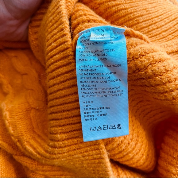 Orange UO Quarter Zip Sweater - Picture 5 of 5